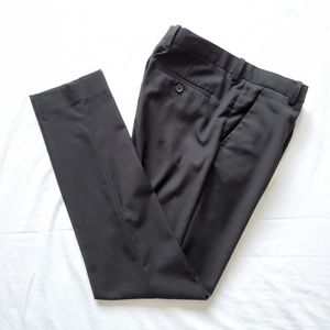 H&M Men's Black Suit Pants Slim Fit